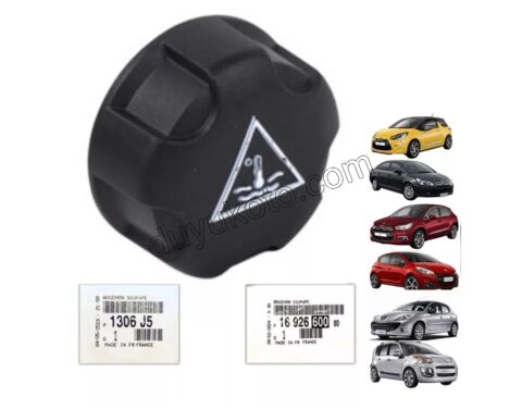 PEUGEOT CITROEN RADYATÖR Yedek Su Deposu Kapağı (Ek Depo) Vidalı Tip Tüm Modeller