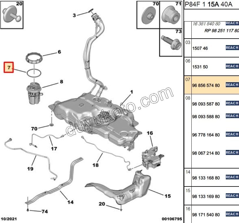 ORING CONTA DEPO SAMANDIRA P30082