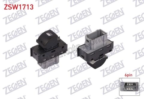 2019> Partner Rifter Berlingo Combo Doblo Proace City Sağ Ön Cam Açma Anahtarı