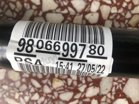 2019> Partner Rifter Berlingo Combo Doblo Proace City Aks Mili Sağ P3082 1.5HDİ Euro6 D 1.6HDİ Euro6 100HP 1.6HDİ Euro6 5/6 VIT MANUEL