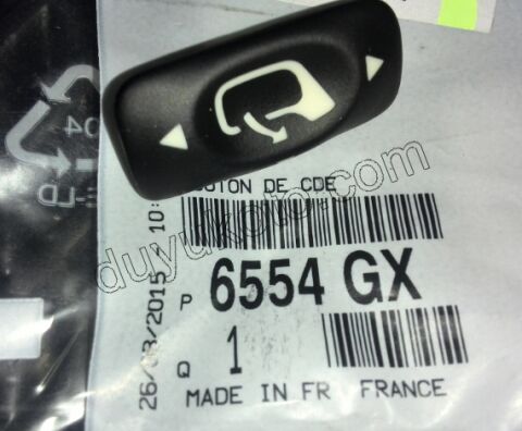 Citroen C4 Ayna Ayar Anahtarı (Elektrikli Katlanır) 2004/2008