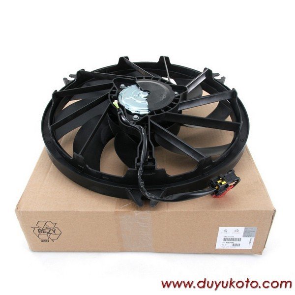 PEUGEOT 206 FAN MOTORU (KLİMALI) (KABLOLU KİLİT SOKETLİ)