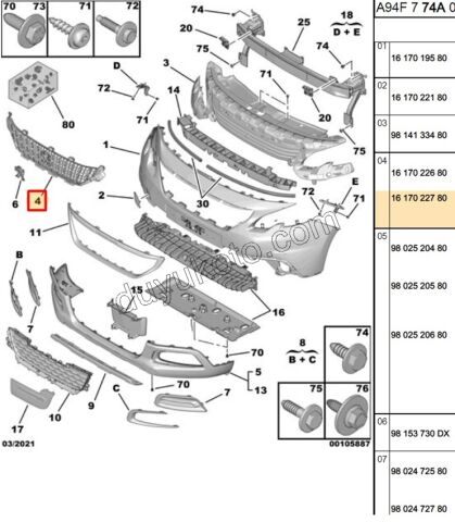 IZGARA ON PANJUR P20081MQ