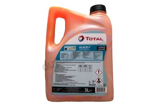 TOTAL AUTO SUPRA Kırmızı Antifiriz 3 LT -37 'C Organik