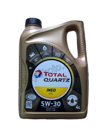 TOTAL YAG 5W30 4 LT QUARTZ INEO HTC YENI NESIL EURO6