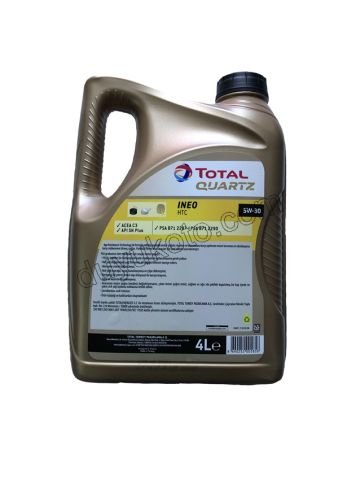 TOTAL YAG 5W30 4 LT QUARTZ INEO HTC YENI NESIL EURO6