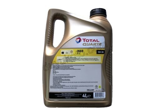 TOTAL YAG 5W30 4 LT QUARTZ INEO ECS DPF++