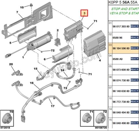 BEYIN S&S STOP & START TUP