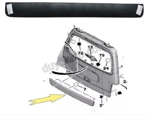 CITA SUS BAGAJ KAPAK BR1 1P AST+