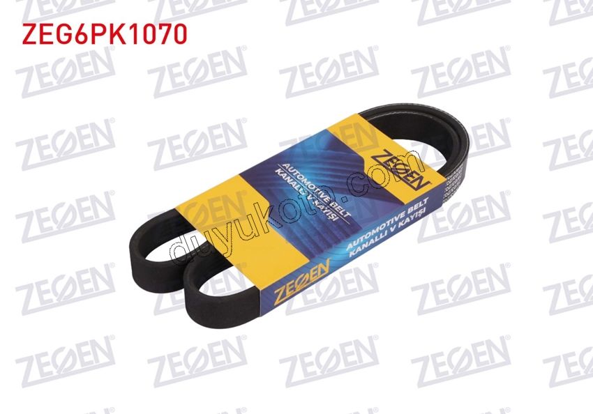 Alternatör V Kayışı 6PK1070 EB2 P2081 P301 P3082 S&S+