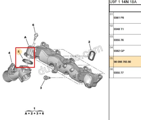 CONTA EMME MANIFOLD BOGAZ BXR3