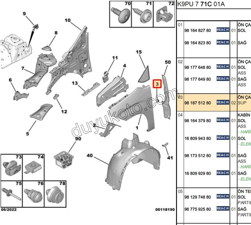 ÖN ÇAMURLUK BAĞLAN AYAK CMBE