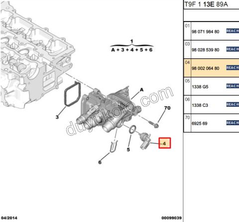 SENSOR SU SICAKLIK 1.2CC 130HP 2PIN YESIL GECME