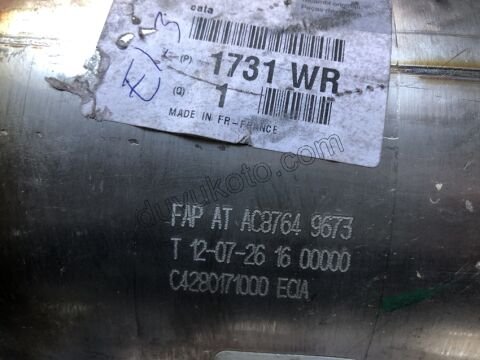 KATALIZOR PBP 1.4HDİ Euro4 02/11