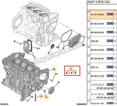 BLOK MOTOR 1.2CC 110HP KOMP