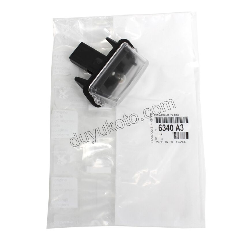Peugeot 5008 Peugeot 206/206sw 207 306 307 406 Partner Citroen Xsara Saxo Plaka Lambası 1993/2024