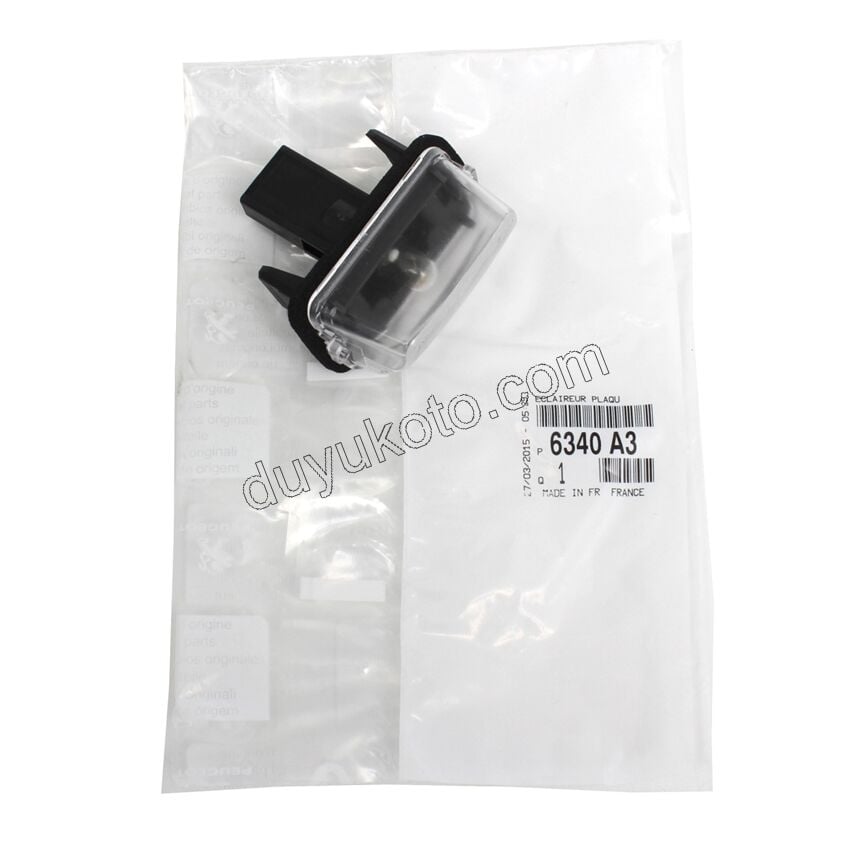 Plaka Lambası 1993/2024 Peugeot 206/206sw 207 306 307 406 3008 5008 Partner Citroen Xsara Saxo