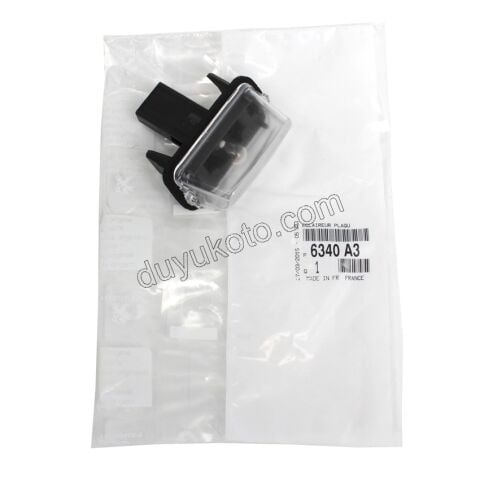 Peugeot 5008 Peugeot 206/206sw 207 306 307 406 Partner Citroen Xsara Saxo Plaka Lambası 1993/2024