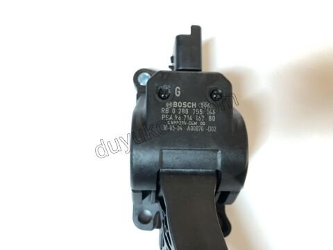 PEDAL GAZ 1.6HDİ Euro4 PRT3 0280755166 9671416780