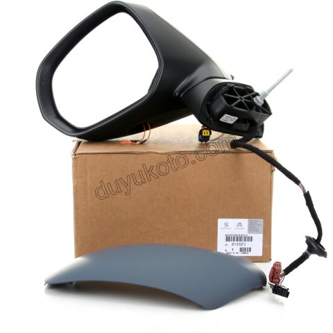 Peugeot 3008 5008 Dikiz Aynası Sol Elektirikli Katlanırlı AST Kapaklı LAMBA- Sinyalszi 2010/2014