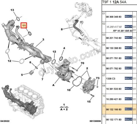 CONTA ORING 1.5HDİ Euro6