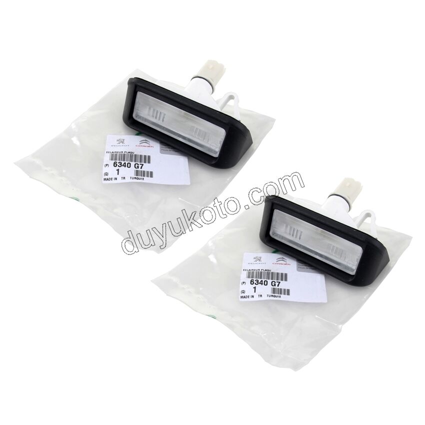 2019> Partner Rifter Berlingo Combo Doblo Proace City Plaka Lambası (Bagaj Kapak Çift) 2008/2024