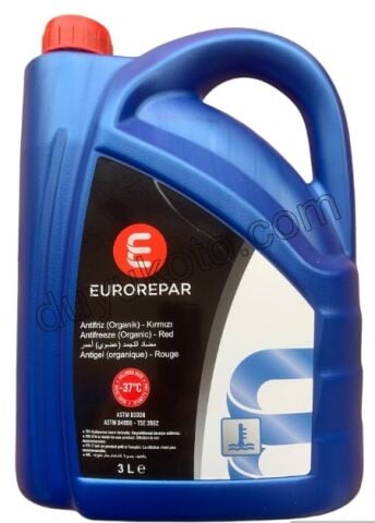Kırmızı Antifiriz 3 LT -37^C Organik