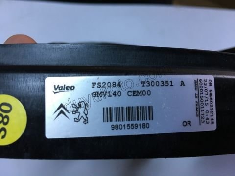 Fan Motoru EP 1.2VTI 130HP 2020 Sonrası P207 P2081 P301 P20081