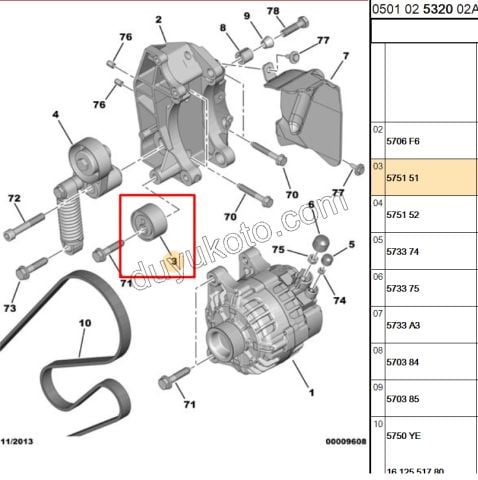RULMAN ALTER GERGI SAC AC+ BYK P206 123259.1