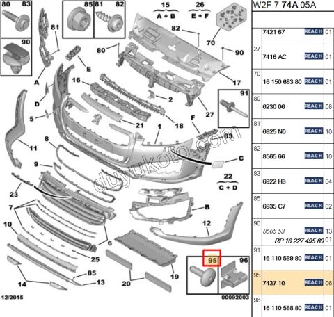 KLIPS CIVI PANJUR BAGLANTI P2081 P20081 P5081