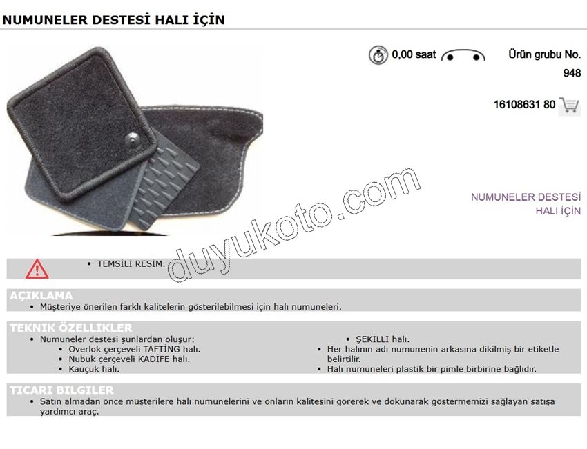 Paspas P30083 Halı