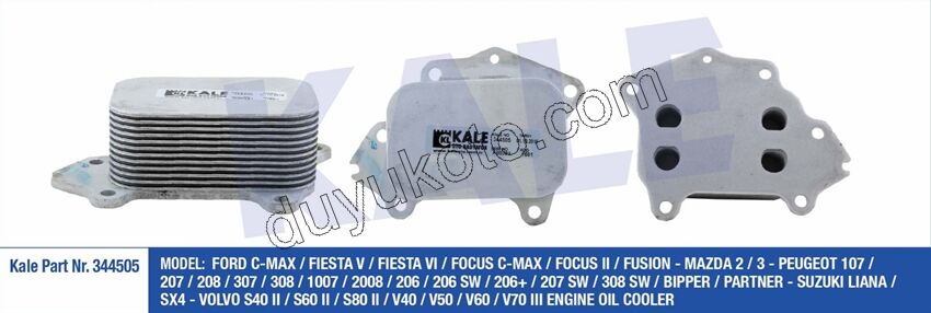 TEK YAG SOGUTUCU 1.4HDİ/1.6HDİ Euro4 /Euro5