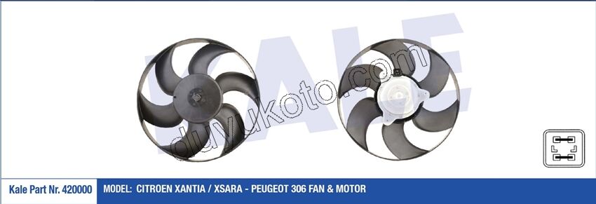 Fan Motoru P306 PRT1 Klimalı