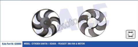 Fan Motoru P306 PRT1 Klimalı