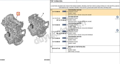 MOTOR KOMPLE 1.2CC 130HP