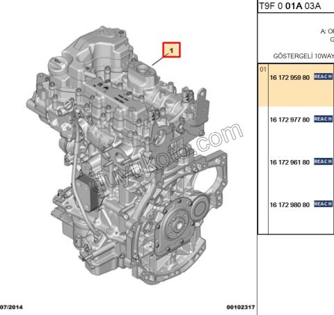 MOTOR KOMPLE 1.2CC 110HP