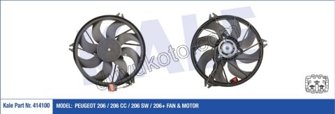 Fan Motoru P206 Klimalı