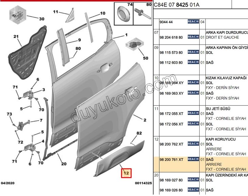 CITA SUS ARKA KAPI R C5AIR