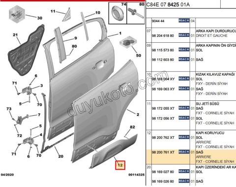 CITA SUS ARKA KAPI R C5AIR