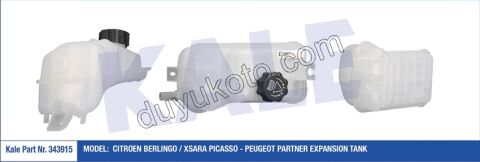 Radyatör Ek Depo PRT2 1.6HDİ Euro4 05/11 Kapaklı
