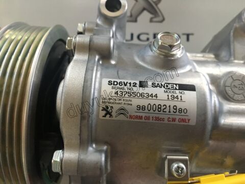 Klima Kompresörü PBP FRN C2 C3 C32 1.4HDİ Euro4 02/11 1.6HDİ Euro4 05/11