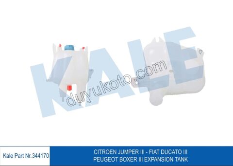 Radyatör Ek Depo BXR3 EURO5 Kapaklı SENSOR