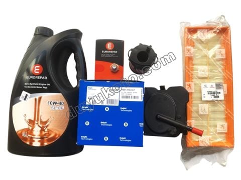 FİLTRE SETİ DİZEL 1.6HDI 75/90HP/110HP EURO4 2007/2011