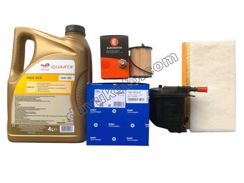 FİLTRE SETİ DİZEL 1.6HDI 75/90HP/110HP EURO4 2007/2011