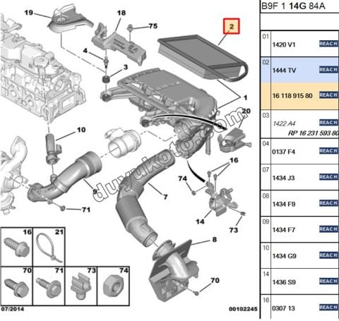 EUROREPAR HAVA FILTRESI