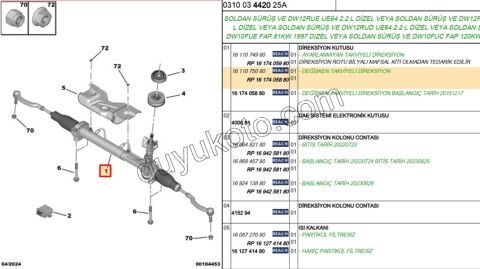 Direksiyon Kutusu BXR3