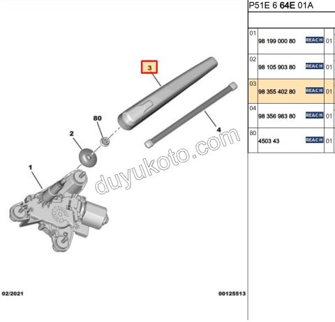 KOL ARKA CAM SILGI P3083