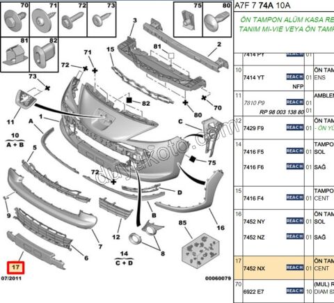PLAKALIK ON TAMPON P207SW