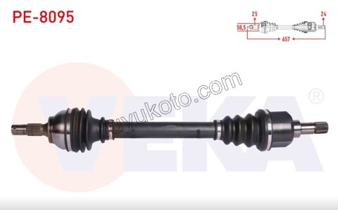 Aks Mili Sol P301 1.6HDİ Euro6 2017> 100HP BE4R