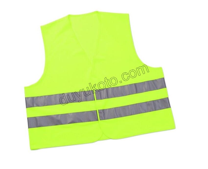 GUVENLIK YELEGI SARI REFLEKTORLU